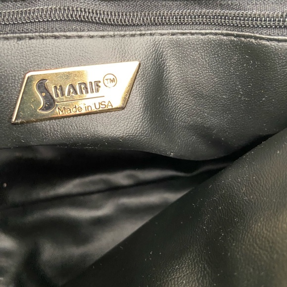 Womens Classic Vintage 1990 Sharif Multi-Colored Jewel Tone Shoulder Strap Purse - Picture 13 of 15